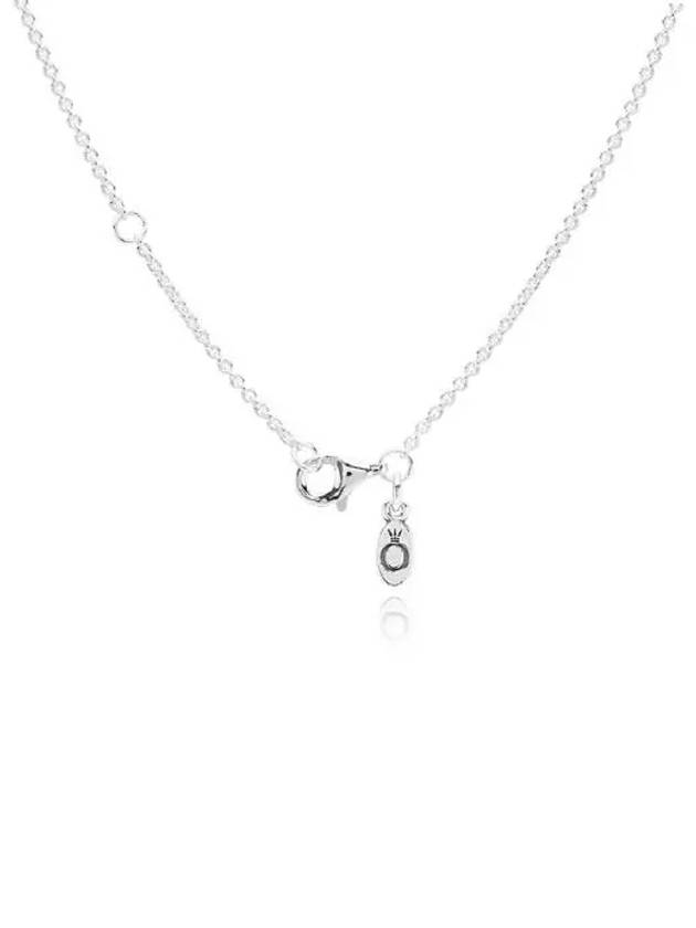 Women's Classic Cable Chain Necklace Silver - PANDORA - BALAAN 2