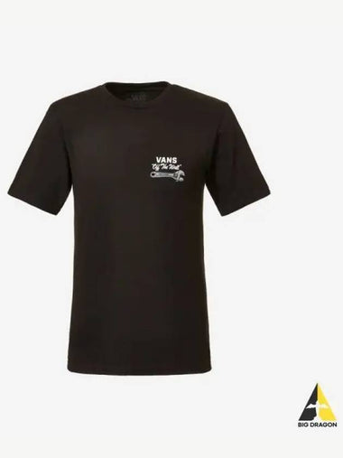 Wrenched Short Sleeve Black - VANS - BALAAN 1