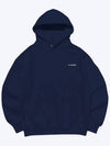 Radix daily hooded t shirt deep navy - SUPENER - BALAAN 1