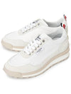 Alumni Eco Nylon Sneaker Tonal White Fun Mix - THOM BROWNE - BALAAN 2