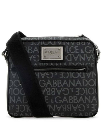 logo print jacquard zipper shoulder bag BM1622AJ705 - DOLCE&GABBANA - BALAAN 2