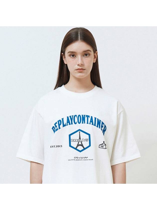 RC city logo tee PARIS white - REPLAYCONTAINER - BALAAN 2