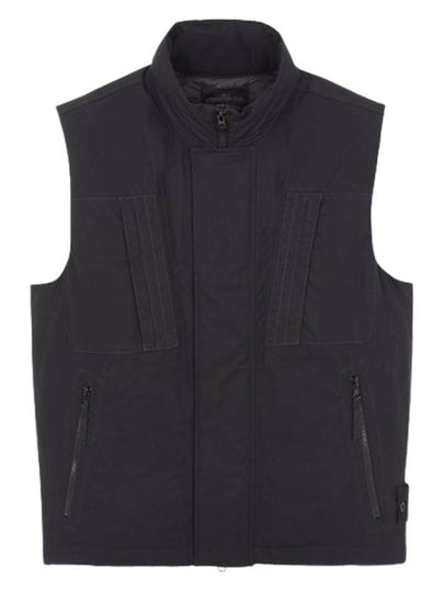 Ghost Piece O-Ventile Down Vest Black - STONE ISLAND - BALAAN 2