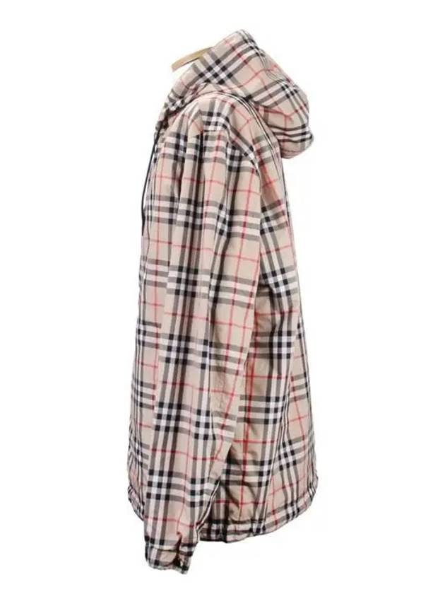 Reversible Vintage Check Hooded Jacket Archive Beige - BURBERRY - BALAAN 4