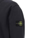 Compass Patch Cotton Sweatshirt Navy - STONE ISLAND - BALAAN 5