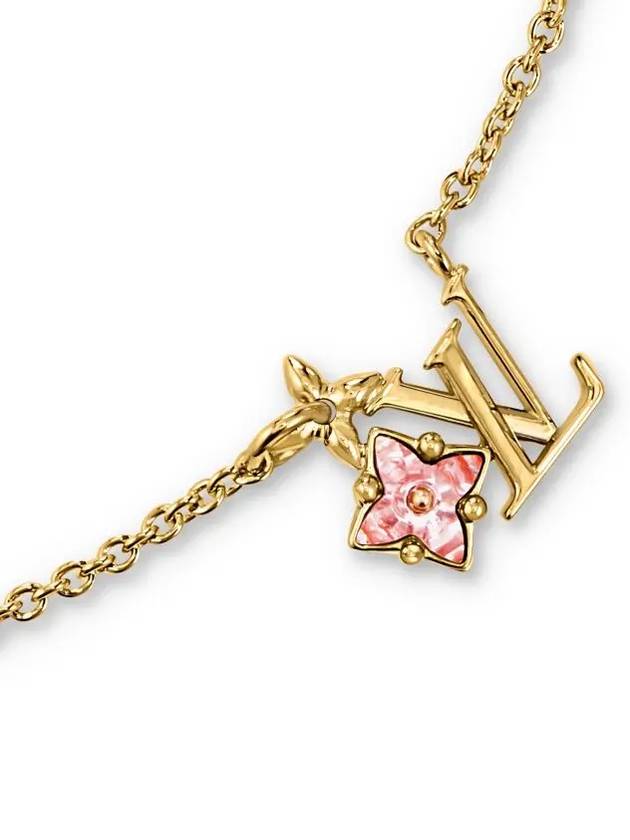 Loulougram Necklace Gold - LOUIS VUITTON - BALAAN 3