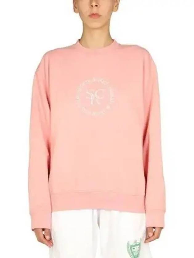 Logo Print Sweatshirt Pink - SPORTY & RICH - BALAAN 2