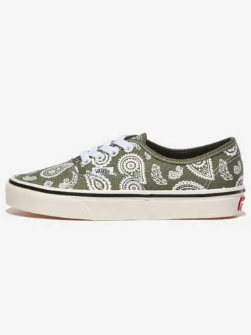 Authentic Primavera Paisley Olive - VANS - BALAAN 1