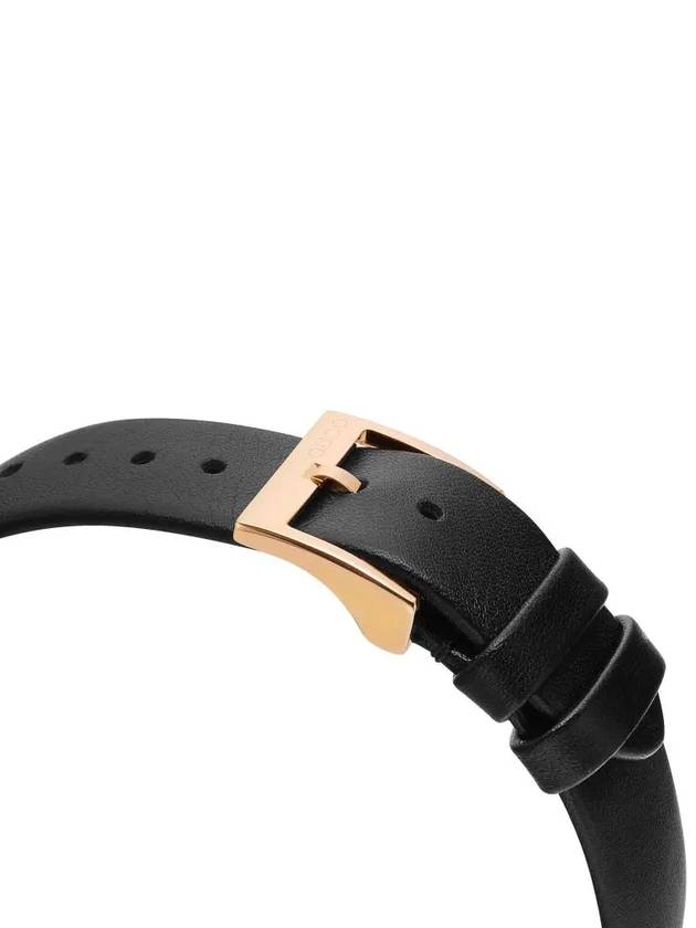 Women's Diamantissima Leather Watch Black - GUCCI - BALAAN 4