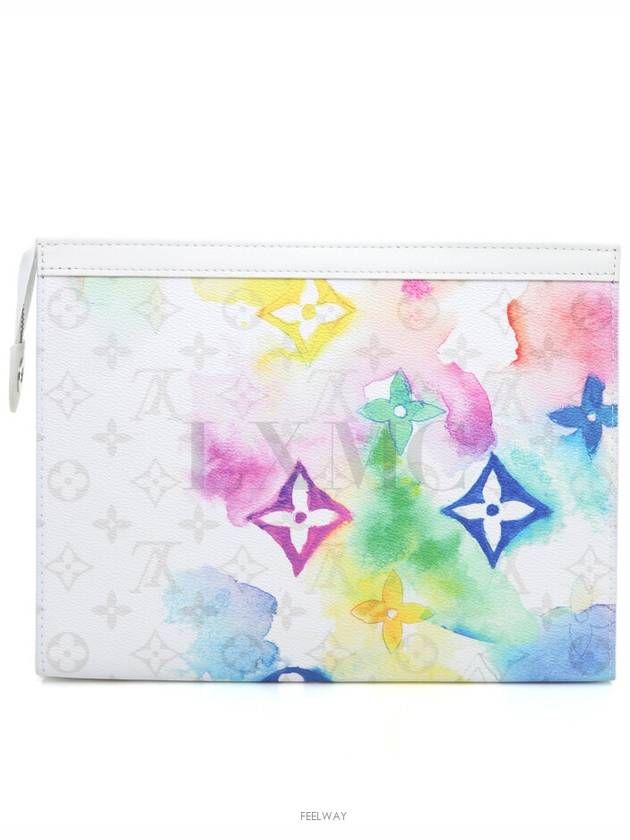 Limited Edition Clutch Monogram Watercolor M80460 Pochette Voyage - LOUIS VUITTON - BALAAN 5