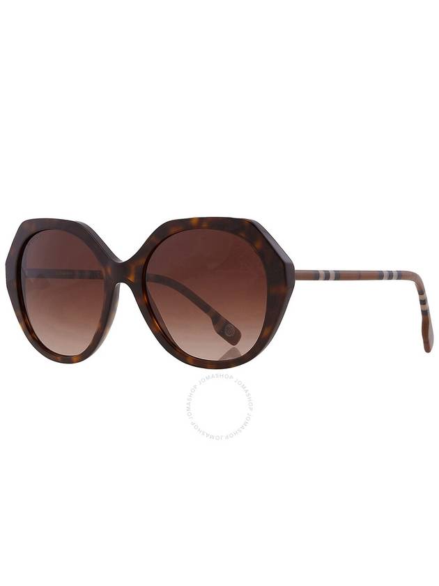 Burberry Vanessa Brown Gradient Geometric Ladies Sunglasses BE4375 401713 55 - BURBERRY - BALAAN 3