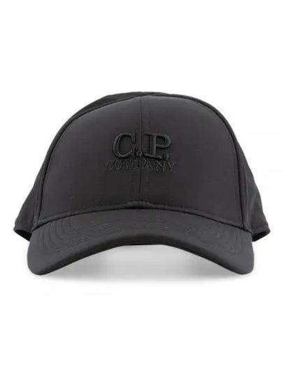 Men's Logo Ball Cap Black - CP COMPANY - BALAAN 2