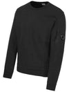 Men's Light Fleece Lens Wappen Sweatshirt Black - CP COMPANY - BALAAN 5