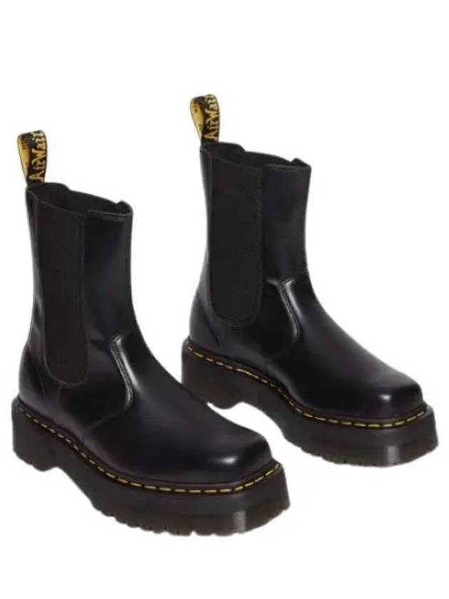 Dr Martens 2976 High Quad Squared Chelsea Boots Unisex 31151001 BLACK - DR. MARTENS - BALAAN 1