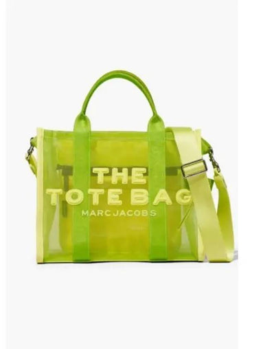 The Medium Tote Bag Mesh Bright Green MBBAM22009GRX - MARC JACOBS - BALAAN 1