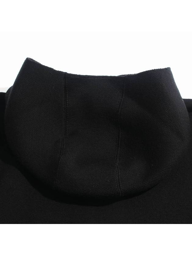 Embroidered Logo Knit Hood Black 443M649AM008 C980 - DIOR - BALAAN 6