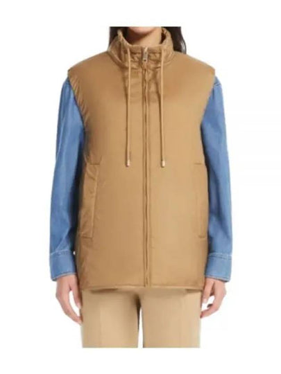 Yoro Padded Vest Beige - MAX MARA - BALAAN 2