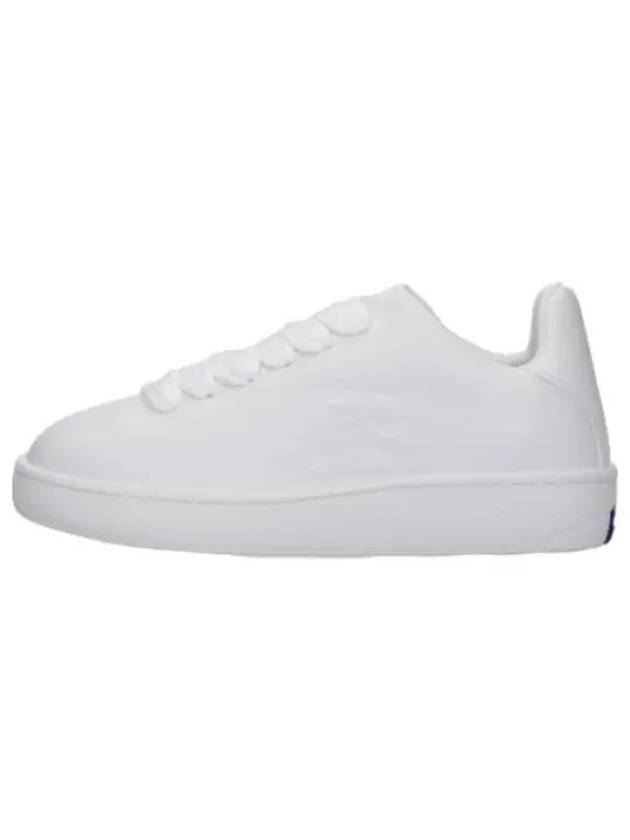 leather box sneakers white - BURBERRY - BALAAN 1