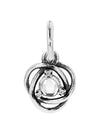 Clear Eternity Circle Dangle Bracelet Charm Silver - PANDORA - BALAAN 6