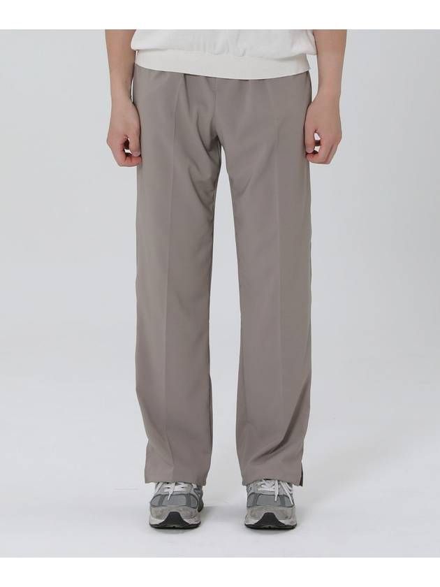 unisex wide banding slacks p 1 dusty beige - PEPPERSEASONING - BALAAN 1