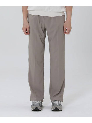 Wide Banding Slacks Dusty Beige - PEPPERSEASONING - BALAAN 1