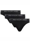 3pack set logo jacquard band triangle briefs underwear - POLO RALPH LAUREN - BALAAN 1