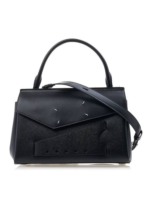 Snatched Classique Small Tote Bag Black - MAISON MARGIELA - BALAAN 1