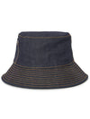 Bob Thais Denim Bucket Hat Indigo - A.P.C. - BALAAN 5