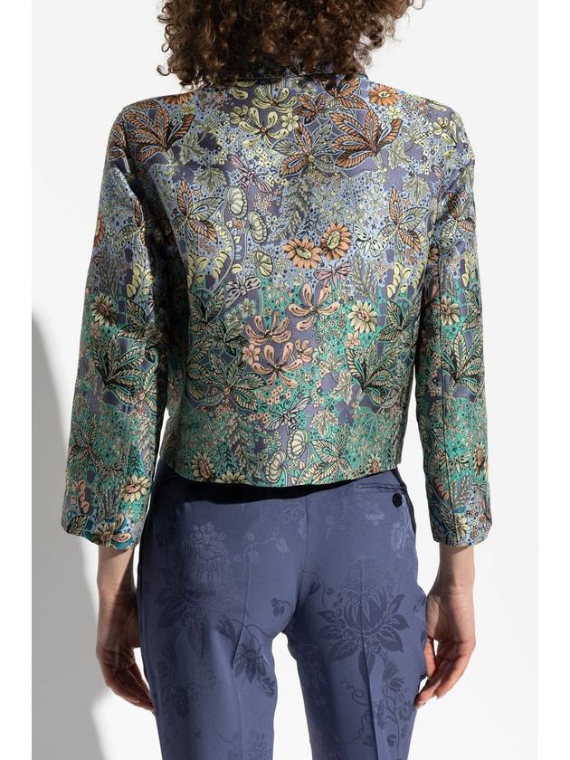 Etro Patterned Jacket, Women's, Multicolour - ETRO - BALAAN 4