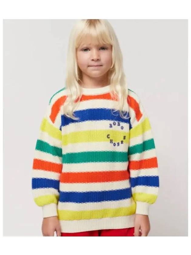 BoboChoses Multicolor Sweater 124AC135 Italian Kids - BOBO CHOSES - BALAAN 1