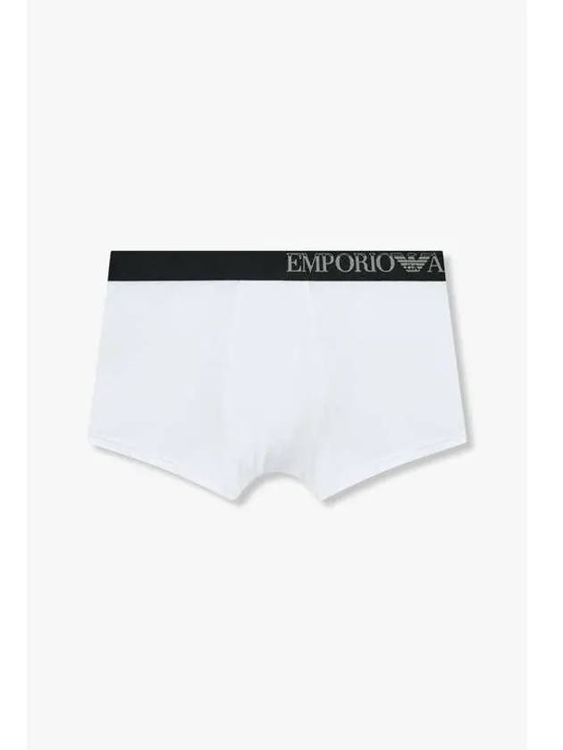 UNDERWEAR Men s Side Logo Banding Drawn White - EMPORIO ARMANI - BALAAN 1