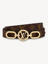 LV Circle Prime 20MM Reversible Belt Black M0510X - LOUIS VUITTON - BALAAN 4