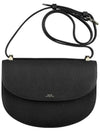 Geneve Mini Saffiano Cross Bag Black - A.P.C. - BALAAN 2