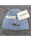 Small Face Logo Beanie Steel Blue - ACNE STUDIOS - BALAAN 8