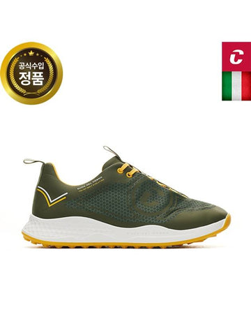 Official Italian handmade golf shoes TOMCAT OLIVE - DUCA DEL COSMA - BALAAN 1