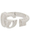 Marmont Double G Ring Silver - GUCCI - BALAAN 4