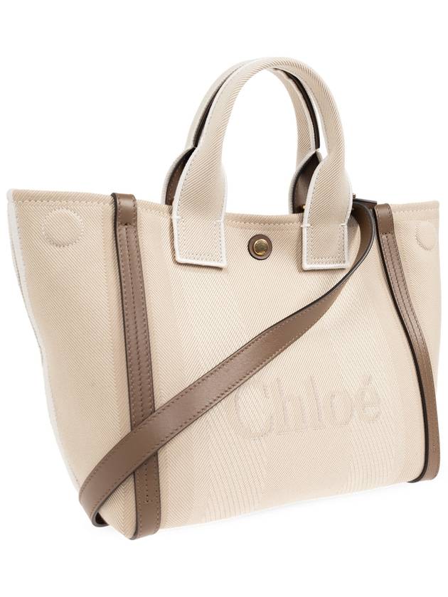 Chloé Handbag Carry Small, Women's, Cream - CHLOE - BALAAN 4