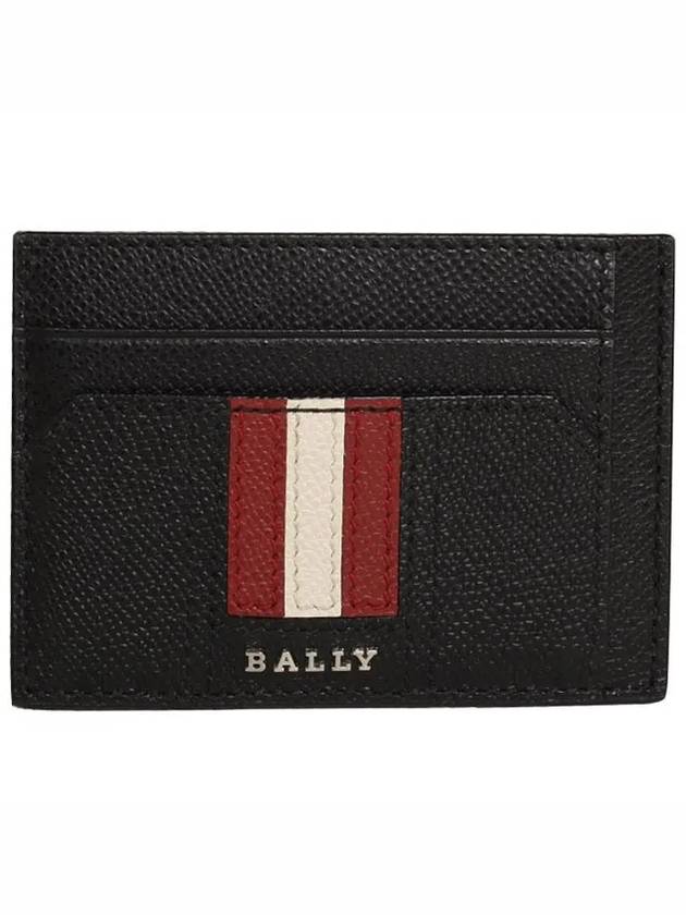 Card Case TARRIK LT 10 BLACK Men's Card Wallet - BALLY - BALAAN 1