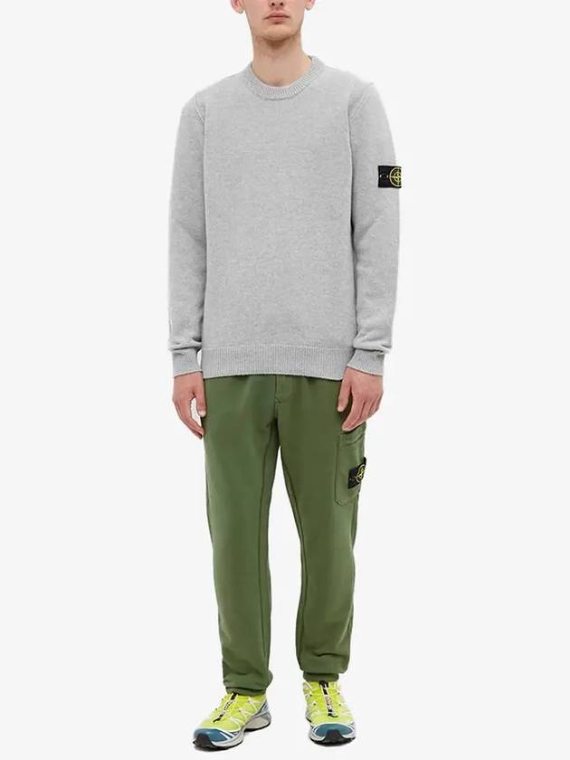 Side Patch Drawstring Track Pants Green - STONE ISLAND - BALAAN 6