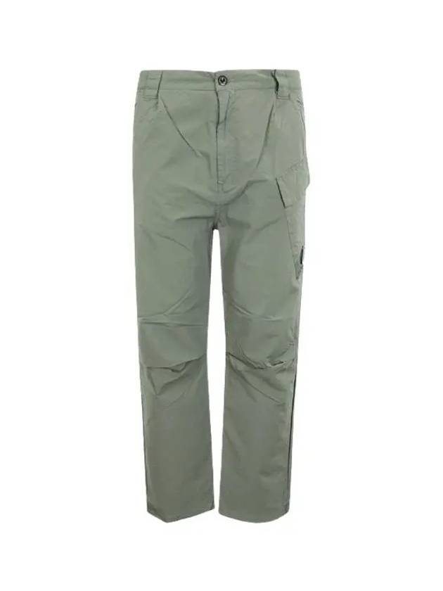 Flat Nylon Regular Utility Straight Pants Green - CP COMPANY - BALAAN 3