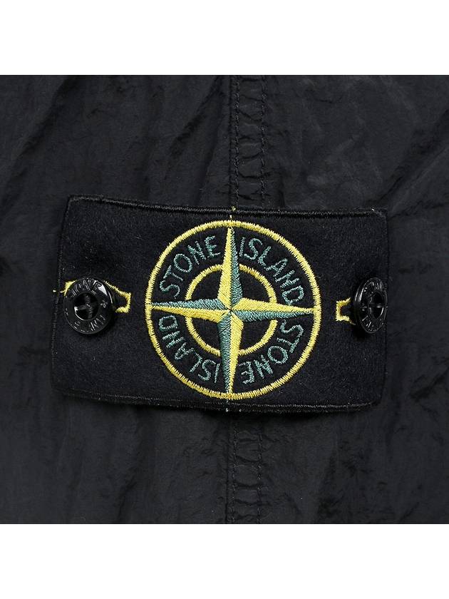 Econyl Regenerated Nylon Baggy Pants Black - STONE ISLAND - BALAAN 6