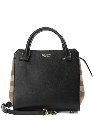 Banwell Tote Bag Black - BURBERRY - BALAAN 1