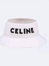 Cloche Felt Bucket Hat Off White - CELINE - BALAAN 2