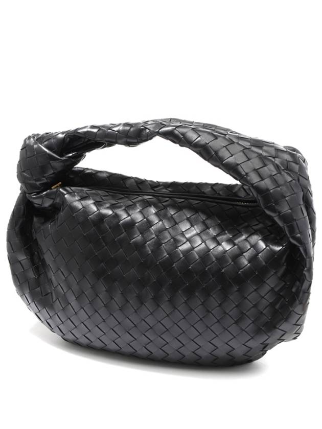 Intrecciato Jody Small Shoulder Bag Black - BOTTEGA VENETA - BALAAN 5