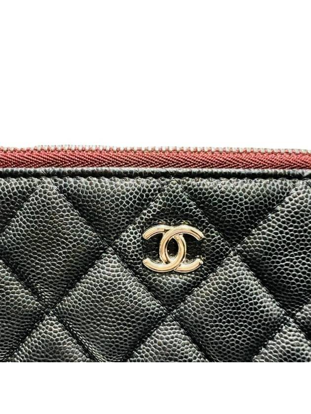 Caviar Classic Clutch Bag Large 24th - CHANEL - BALAAN 8