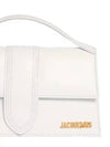 Le Grand Bambino Leather Tote Bag White - JACQUEMUS - BALAAN 4