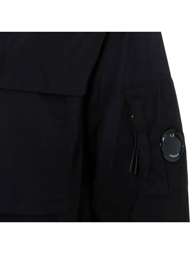 Chrome R Hooded Jacket Black - CP COMPANY - BALAAN 5