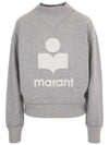 SW0003FA A1M07E GYWH MOBY logo sweatshirt - ISABEL MARANT - BALAAN 2