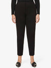 Pegno Viscose Straight Pants Black - MAX MARA - BALAAN 3