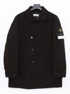 Wappen Patch Single Breasted Jacket Black - STONE ISLAND - BALAAN 3